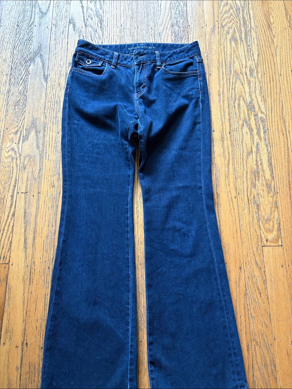 Banana Republic Indigo Wide-Leg Jeans